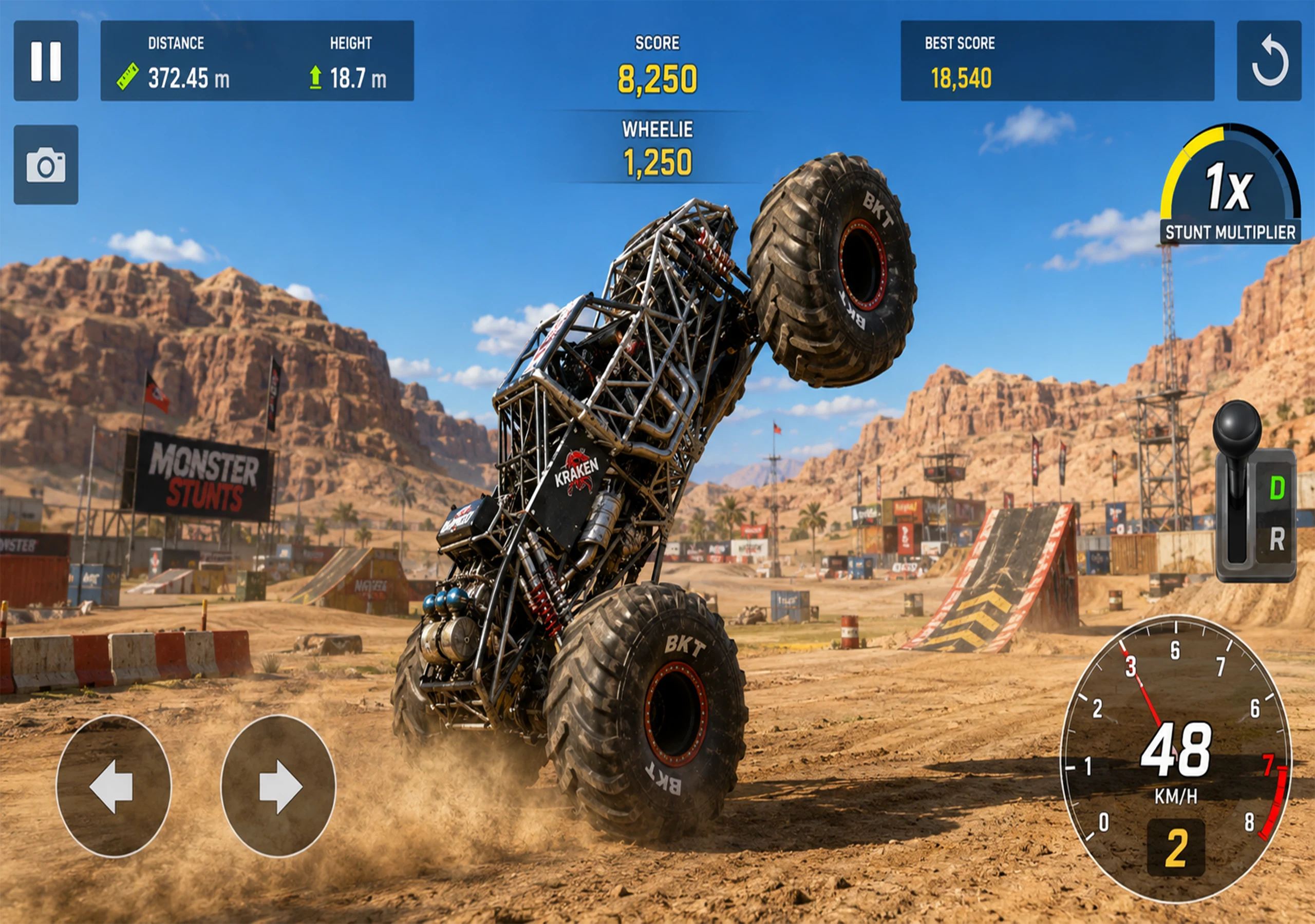 Monster Truck: Offroad 4x4 screenshot