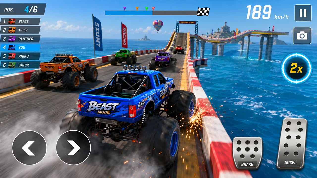 Monster Truck: Offroad 4x4 screenshot