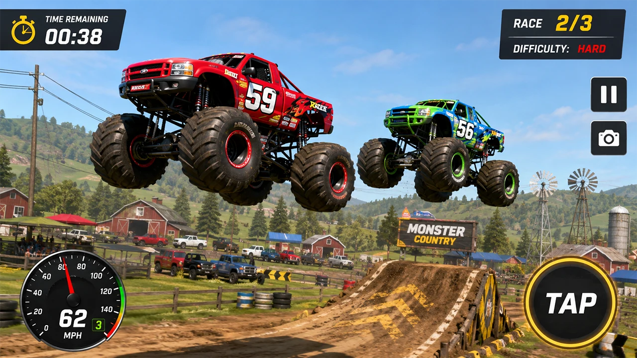 Monster Truck: Offroad 4x4 screenshot