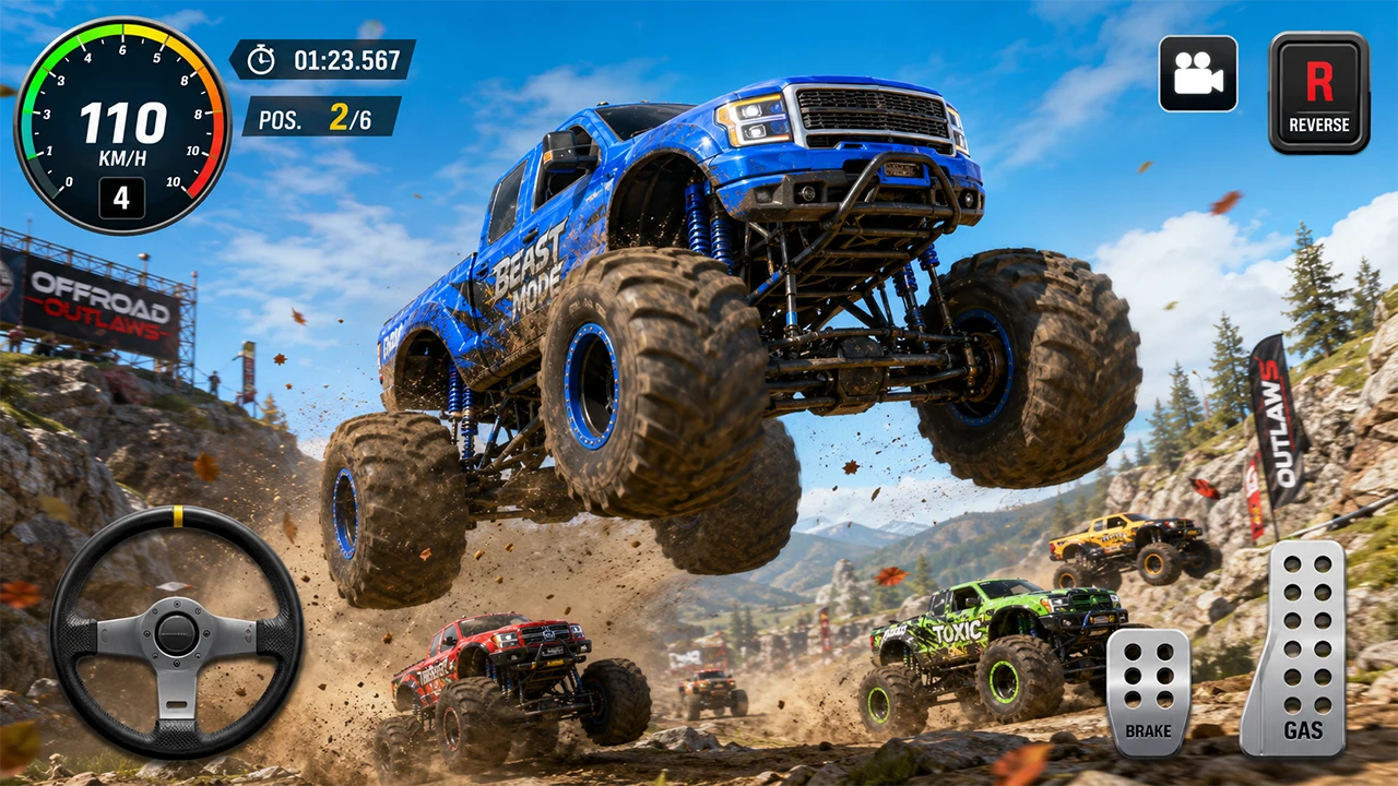 Monster Truck: Offroad 4x4 screenshot
